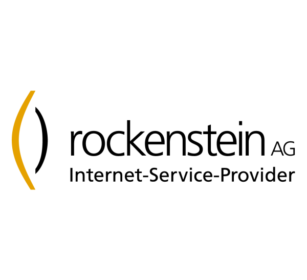 Logo und Link zuM Sponsor rockenstein AG
